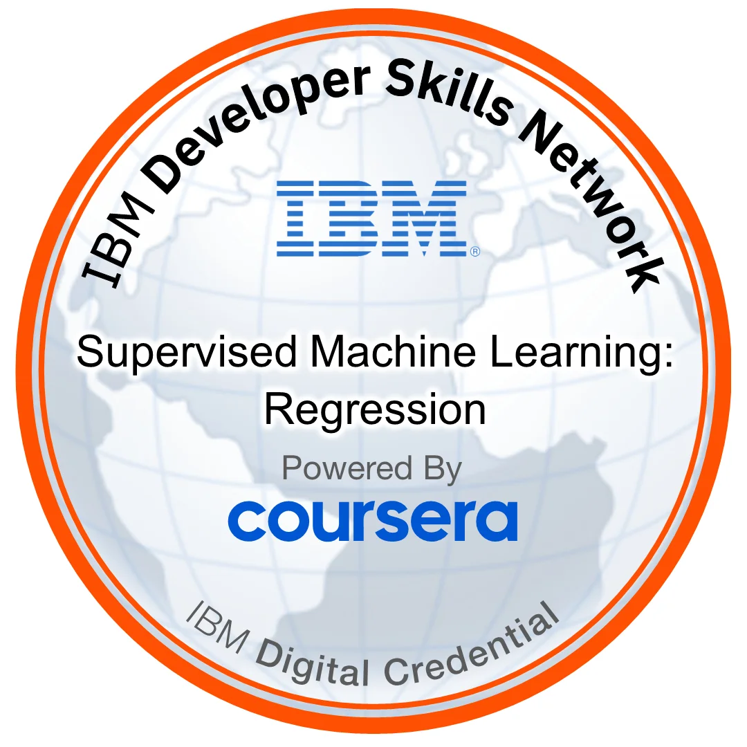 Supervised Machine Learning: Regression